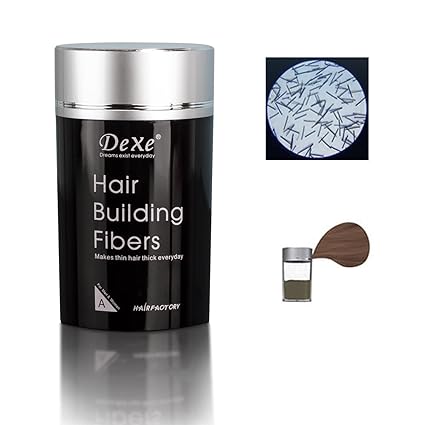 Black Hair Dexe Hair Building Fibers 22g