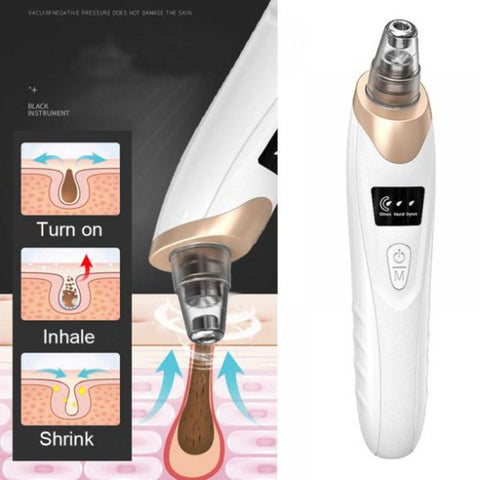 Electric Suction Blackhead Instrument Home Beauty Instrument Blackhead Pore Cleaning.