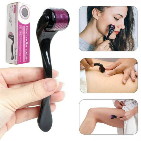 Skin Therapy 0.5 Derma Roller With 540 Micro Needle Roller For Men And Women | Derma Roller 540 Titanium Needle (0.5mm)