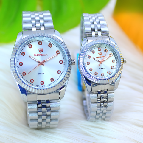 Time Worth Couple Watch | Wrist Watch For Both Men & Women