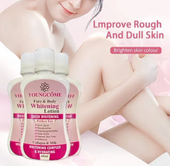 Youngcome 60ml Face Body Whitening Lotion Underarm Brightening Private Underarm Body Cream Legs Whitening Parts